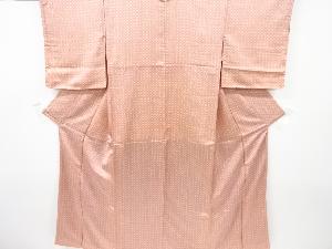 花模様小紋着物